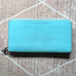 Tiffany & Co. Patent Leather Zip Wallet